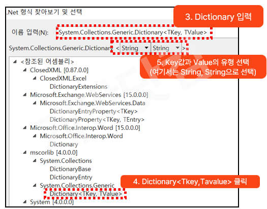 Dictionary Variable Example